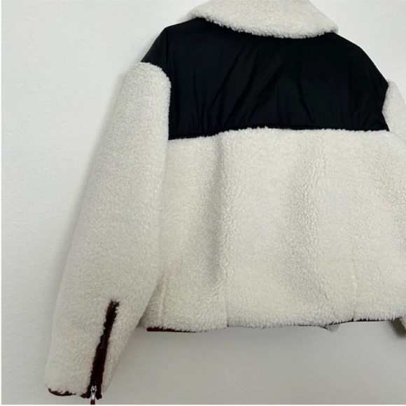 Frame Fleece Mix Moto Jacket - Picture 9 of 10